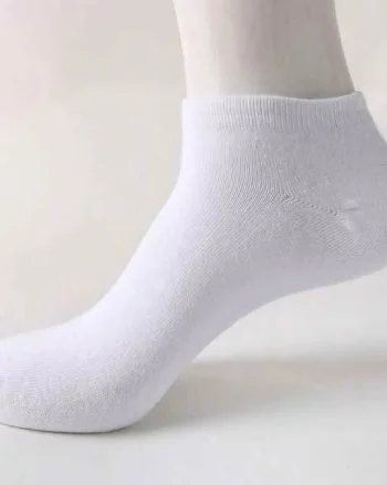 Sosete pentru barbati, SS191, Alb, marime universala (39-42)