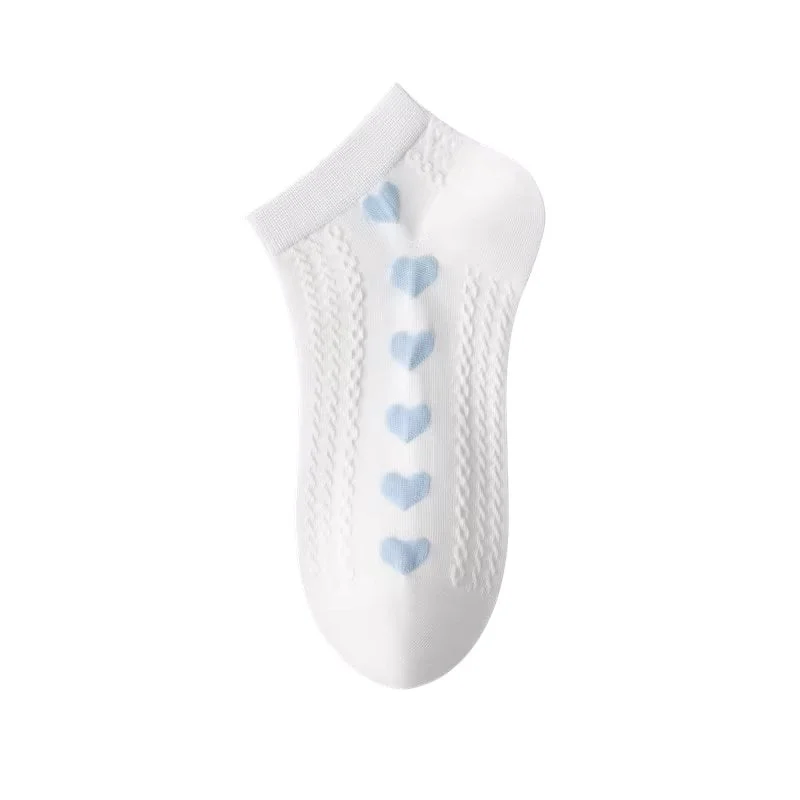 Sosete pentru dama, SS192, Alb, marime universala (35-39)