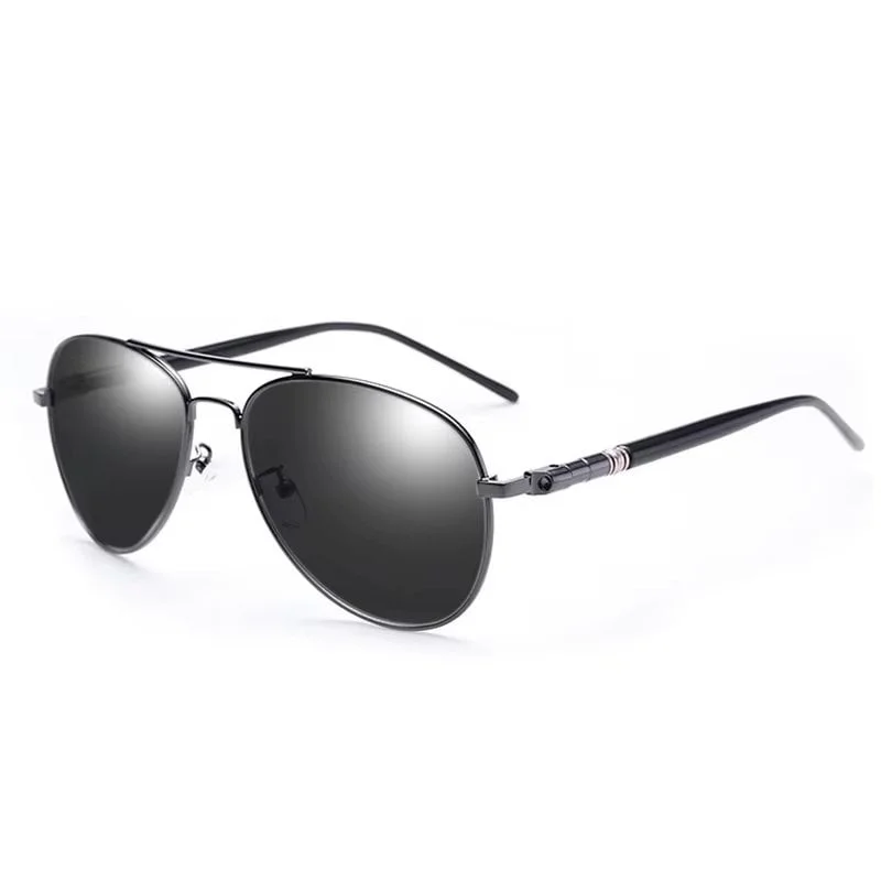 Ochelari de soare unisex, SG038, Gri inchis