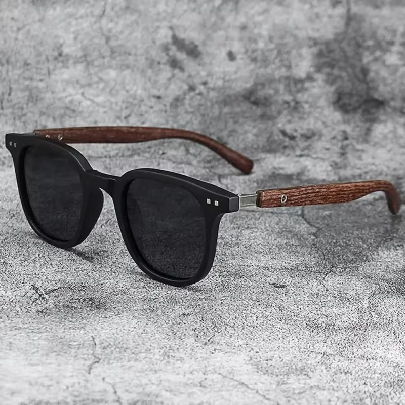 Ochelari de soare unisex, SG121, Negru mat