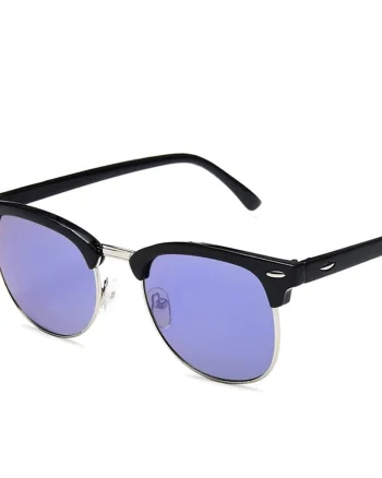 Ochelari de soare unisex, SG054, Negru/Mov