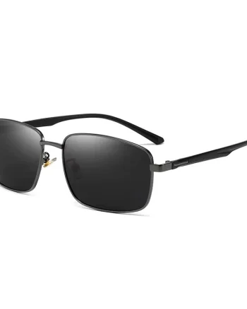 Ochelari de soare pentru barbati, SG067, Negru/Gri inchis
