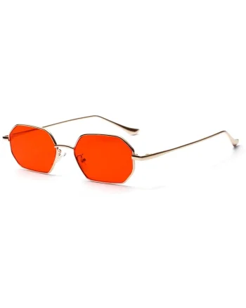 Ochelari de soare pentru femei, SG091, Rosu/Auriu