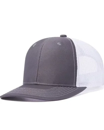 Sapca unisex, SP090, Gri inchis/alb