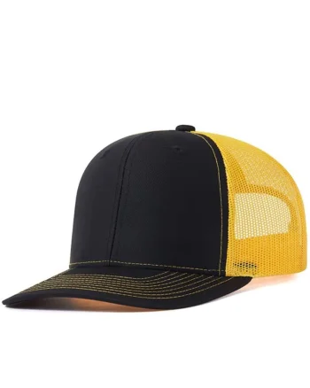 Sapca unisex, SP107, Negru/galben