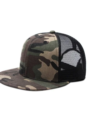 Sapca unisex, SP109, Verde militar/negru
