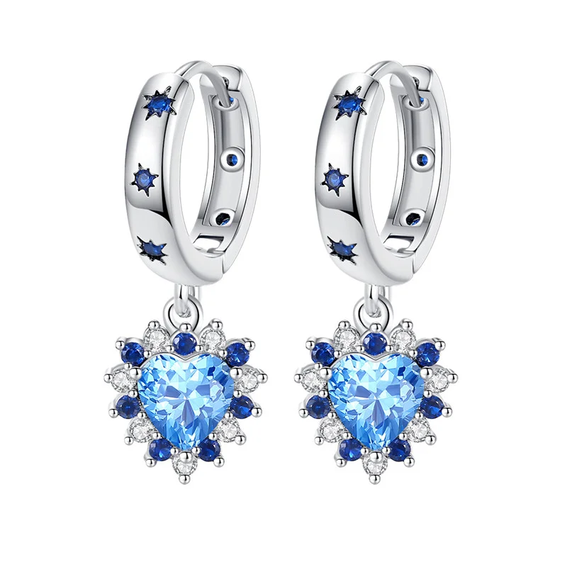 Cercei argint 925, JW591, model elegant, placati cu rodiu
