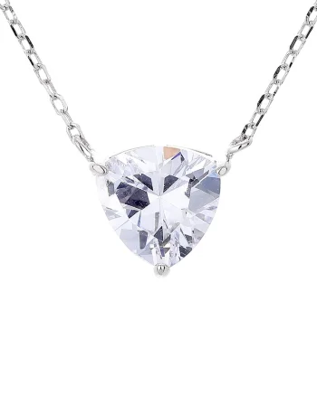 Lantisor argint 925, JW1249, model elegant, placat cu rodiu
