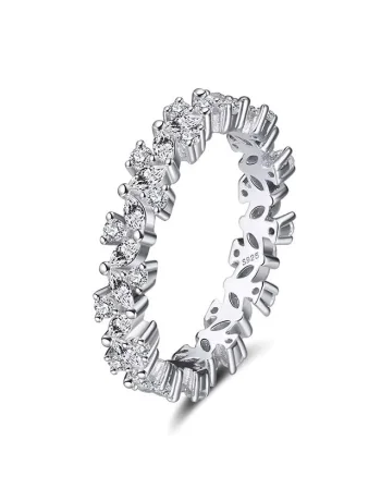 Inel argint 925, JW1750, model elegant cu zirconiu, placat cu rodiu