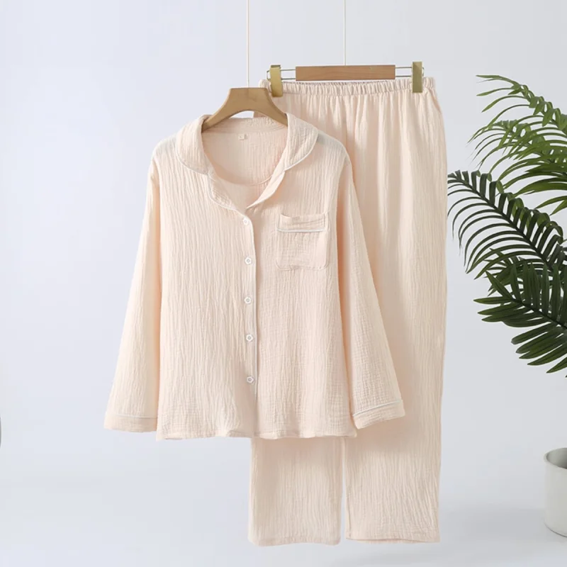 Pijama dama "Dreamy Touch" din doua piese, PJ006, Bej