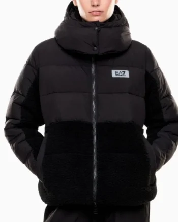 Geaca EA7 MOUNTAIN WINTER JACKETS W MEDIUM PADDED MIX MATERIAL