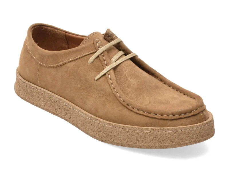 Mocasini GRYXX gri, M71802, din nabuc