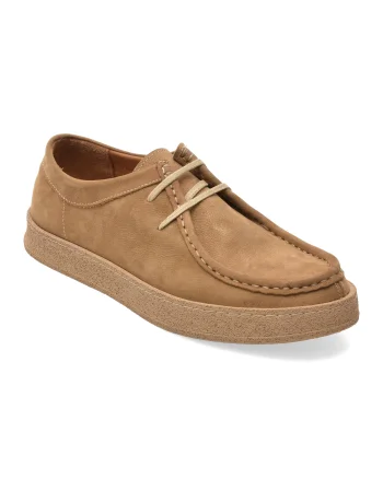 Mocasini GRYXX gri, M71802, din nabuc