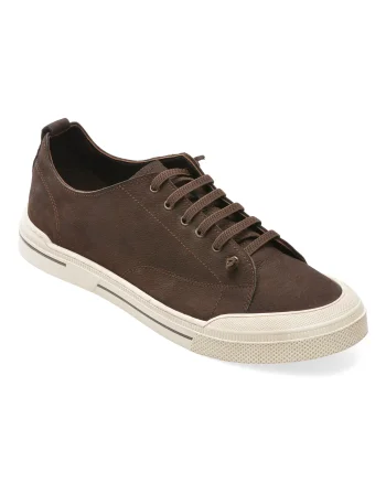 Pantofi sport GRYXX maro, 26Y10, din nabuc