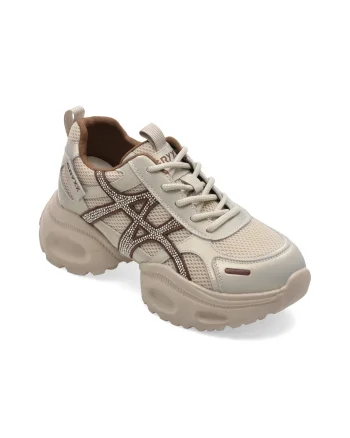 Pantofi sport GRYXX argintii, 2826, din material textil