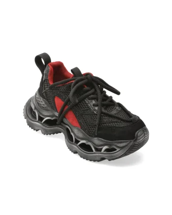 Pantofi sport GRYXX negri, 30596, din material textil