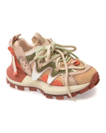Pantofi sport GRYXX multicolor, 1819, din material textil si piele naturala