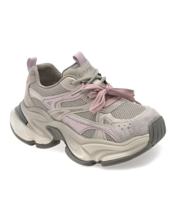 Pantofi sport GRYXX gri, 1691, din material textil