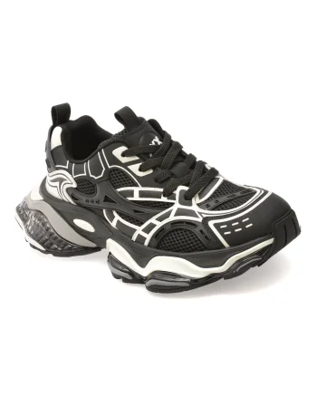 Pantofi sport GRYXX negri, 66601, din material textil