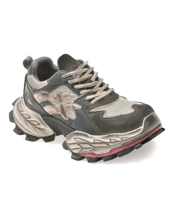 Pantofi sport GRYXX negri, 1016, din material textil