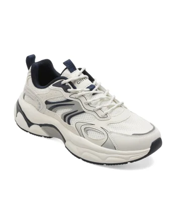 Pantofi sport GRYXX albi, 153166, din material textil