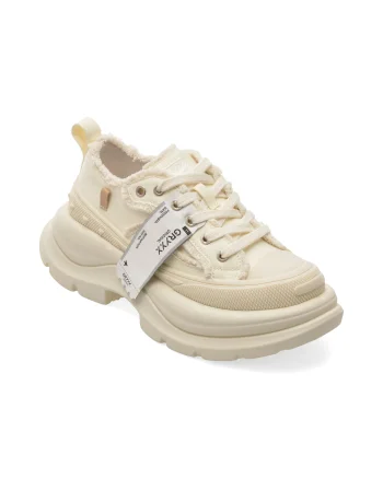 Pantofi sport GRYXX albi, 5368, din material textil