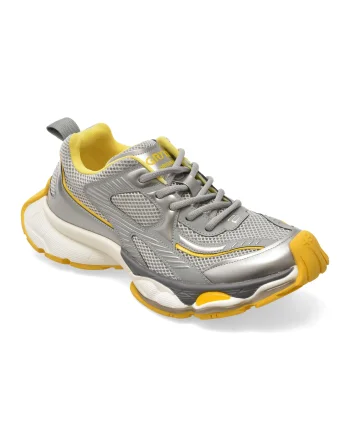 Pantofi sport GRYXX gri, 61059, din material textil