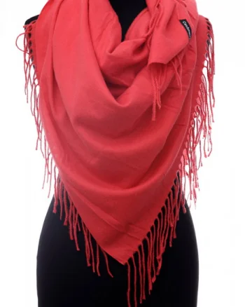 Esarfa corai patrata din material gros tip cashmere