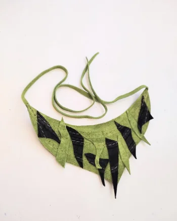 Colier Olive din piele naturala