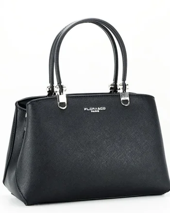 Geanta office casual FloraCo Paris F6538 15 Negru