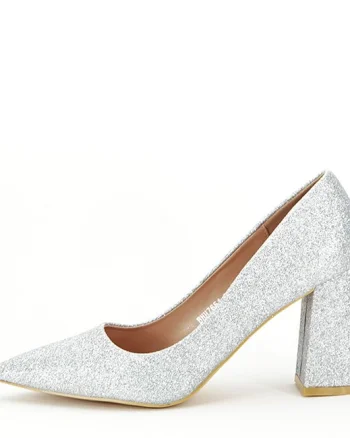 Pantofi eleganti argintii BHH7651 01