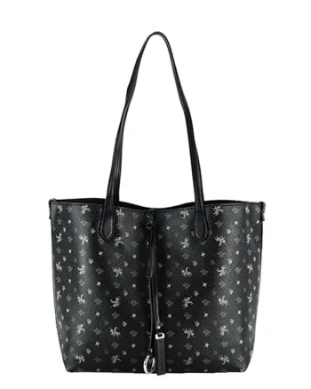 Geanta cu borseta detasabila 6534A-2 12 Negru