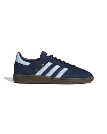 Pantofi sport barbati,  Handball Spezial, bleumarin, piele nubuc, talpa din cauciuc, Bleumarin