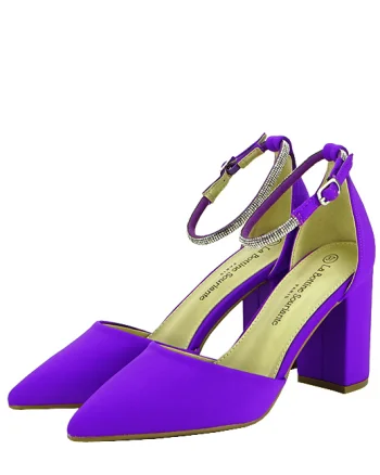 Pantofi eleganti mov BYJ8296 03