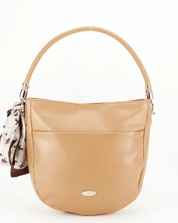 Geanta camel deschis David Jones CM6486 14
