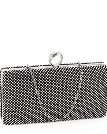 Geanta clutch negru BFL-1063A 06