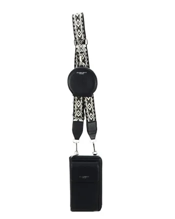 Port telefon si portofel negru F5006 06