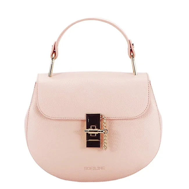 Geanta Premium din piele naturala 8946 120 Roz deschis