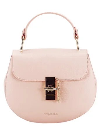Geanta Premium din piele naturala 8946 120 Roz deschis