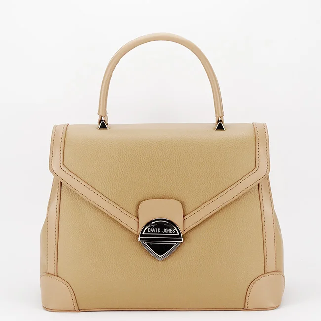 Geanta medie bej David Jones 7058-1 11