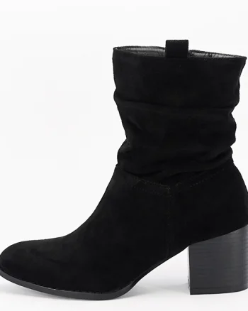 Botine negre lungi BMO8329 110