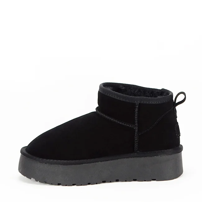 Ghete negre din piele naturala JB1924 118