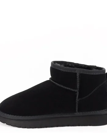 Ghete negre din piele naturala JB1966 111