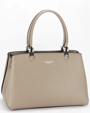 Geanta taupe office casual FloraCo Paris F6538 15