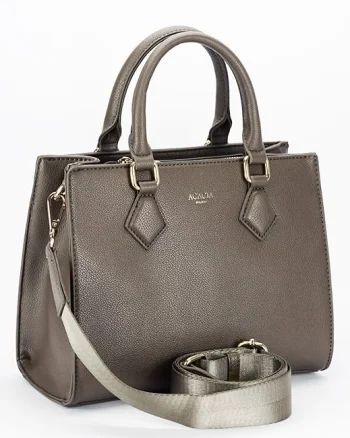 Geanta taupe inchis casual Acacia Paris G-24256 15