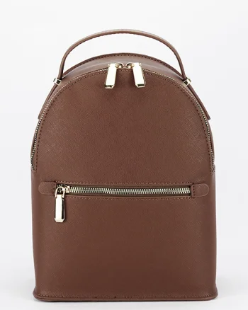 Rucsac maro cafeniu de dama DianaCO Firenze, DYS602-3 119