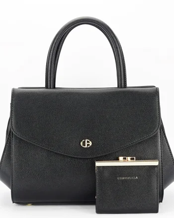 Geanta neagra Premium cu portofel CB2427-2 M6