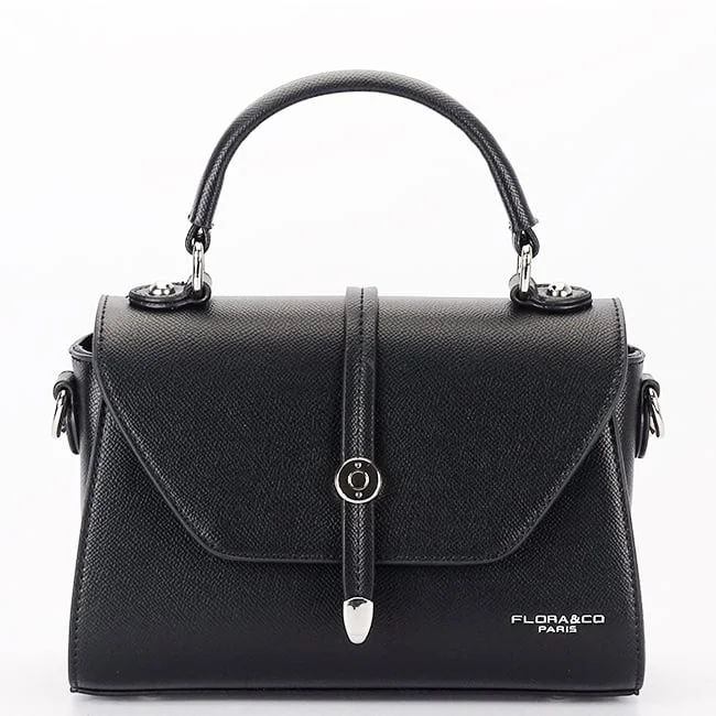 Geanta neagra mica FloraCo Paris F8581 16