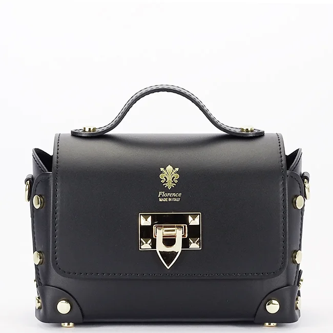 Geanta neagra din piele naturala 1616 131