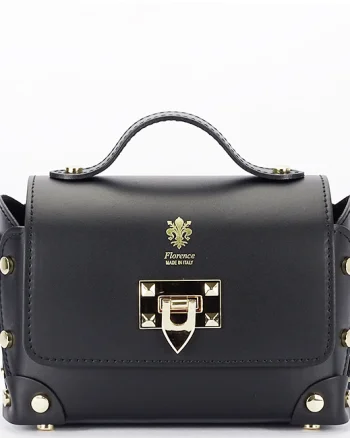 Geanta neagra din piele naturala 1616 131